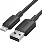 Juhe Vention LAMBH, Lightning/USB Type A, 200 cm, must v.