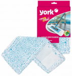 Taldmopi lapp York, Power Collect, 400 mm, sinine v./valge v.