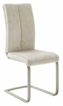 Toolide komplekt MC Akcent Hudson E HUSE55CR, matt, kreemjasvalge, 60 cm x 43 cm x 103 cm, 4 tk