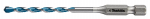 Puur Makita TCT E-14940, puit/metall/keraamika, keermega, hex, 4 mm x 9 cm