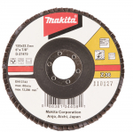 Kroonlehine lihvimisketas Makita D-27470, 125 mm x 22.23 mm