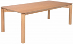 Kohvilaud Home4you Gardenia, tamm v., 120 cm x 60 cm x 45 cm