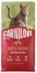 Kuiv kassitoit Carnilove Active Duck & Pheasant, pardiliha, 6 kg