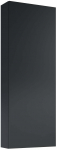 Rippuv vannitoakapp Elita Universal For All, matt must v., 17 cm x 45 cm x 120 cm