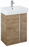 Vannitoakapp valamuga Elita Skye, tamm v., 32.6 cm x 50.5 cm x 70.7 cm