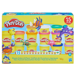Plastiliini komplekt Hasbro Play-Doh Classic, mitmev&auml;rviline, 765 g