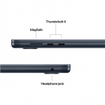 S&uuml;learvuti Apple MacBook Air 15, M5, 24 GB, 1 TB, 15.3 ", 10-Core GPU, sinine v., RU, Mac os