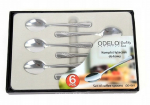 Lusikas Odelo Elvira 1061, roostevaba teras, h&otilde;be v., 6 tk, 11 cm