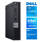 Statsionaarne arvuti Dell RM87203, taastatud Intel Core i5-9500T, DDR4 32 GB, SSD 512 GB, Intel UHD Graphics 630 Dynamic, Windows 11 Pro OptiPlex 5070 Micro