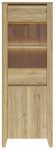 Vitriinkapp Sawira II, mauvella v., 42.5 cm x 71 cm x 200 cm