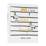 Fotoalbum Snoopy, valge v./must v./kollane v.
