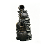 Purskkaev "Dekoratiivne v&auml;lipurskkaev", 60.3 cm x 45.6 cm x 117.6 cm, pruun v./hall v.