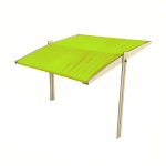 Liivakasti kate 4IQ 4778505892463, 140 x 140 cm, roheline v., 7 kg