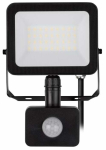 Prožektor liikumisanduriga, seinakinnitus GTV Vilmar GT-VILM30W-PIR-40, 30 W, 3000 lm, 4000 &deg;K, IP65, must v.