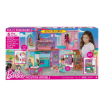 Kahjustatud pakendiga toode. Nukumaja Mattel Barbie Vacation House HCD50, helesinine v.