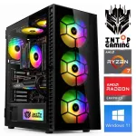 Statsionaarne arvuti Intop RM93344 AMD Ryzen 7 5700X, DDR4 16 GB, SSD 500 GB, AMD Radeon RX 9060 XT 16 GB GDDR6, Windows 11 Pro