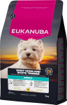 Kuiv koeratoit Eukanuba Adult West Highland White Terrier, kanamaks, 3 kg