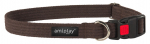 Kaelarihm koertele Amiplay Cotton with Lock, pruun, 320 - 520 mm x 20 mm, 32-52