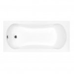 Vann, sisseehitatav Besco Aria, 160 cm x 70 cm x 52 cm, ristk&uuml;lik, valge v.