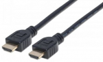 Juhe Manhattan HDMI to HDMI HDMI 19 pin male, HDMI 19 pin male, 2 m, must v.