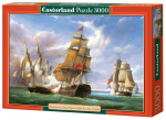 Pusle Castorland &bdquo;Combat Between The French Frigate 'La Canonniere' And The English Vessel 'The Tremendous 3000 el. C-300037-2, 92 cm x 68 cm, 3000 tk, mitmev&auml;rviline