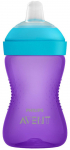 Lutipudel Philips Avent My Grippy, 300 ml, 9 kuud, violetne