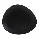 Taldrik prae Secret de Gourmet Galet, 28 cm x 24.5 cm, must v.