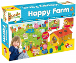 Hariv m&otilde;istatus Lisciani Carotina Happy Farm, mitmev&auml;rviline