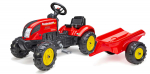 Pedaaltraktor Falk Farmer, punane v.
