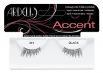 Ripsmed Ardell Accent 301, 2 tk, must v.