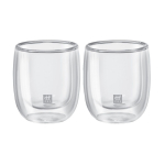 Topeltklaasiga klaaside komplekt Zwilling Espresso 39500-075-0, l&auml;bipaistev v., 0.08 l