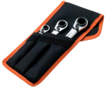 Narre Bahco Set Ratcheting Box Spanner, 200 mm, 3 tk