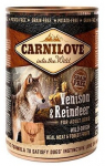 M&auml;rg koeratoit Carnilove Wild Adult Meat Venison & Reindeer, hirveliha, 0.4 kg