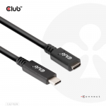 Kaabel Club 3D CAC-1529 USB Type-C male, USB Type-C female, must v.
