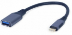 Adapter Gembird USB-C to USB OTG AF USB-C male, USB female, 0.15 m, hall v.