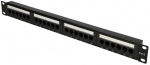 Paneel Extralink 24 Port CAT6 UTP Patch, must v.