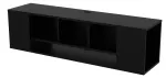 TV-laud Kalune Design Paldi, must v., 135 cm x 35.2 cm x 39 cm