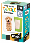 &Otilde;ppekaardid Headu Montessori Flashcards Tactile, EN, 24 tk