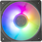 &Otilde;hkjahuti korpusele Cooler Master Mobius 120P ARGB, 120 mm x 120 mm