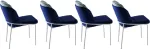 Toolide komplekt Kalune Design Dore 123 974NMB1214, valge v./s&uuml;gavsinine v., 55 cm x 54 cm x 86 cm, 4 tk