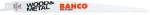 Edasi-tagasi liikuv saetera Bahco Sandflex Bi-metal Sawblades ST, teras, 150 mm, 2 tk