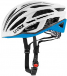 Jalgrattakiiver universaalne Uvex 5 Race, sinine/valge/must, 52-56 cm