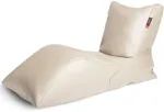 Kott-tool Lounger Soft Fit Coconut, kreemjasvalge