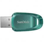 USB m&auml;lupulk SanDisk Ultra Eco, roheline v., 128 GB