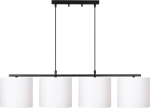 Valgusti rippuv Opviq Valiz 4716 892OPV1504, E27, 4 x 40 W, valge v. / must v.