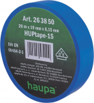 Elektriisolatsiooniteip Haupa HUPtape-15, sinine, 20 m