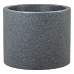 Lillepott Scheurich Schwarz-Granit 64204, plastik, &Oslash; 29 cm, tumehall v.