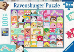 Pusle Ravensburger Squishmallows 13391, 36 cm x 49 cm, 100 tk, mitmev&auml;rviline