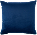 Dekoratiivne padi Home4you Velvet 2, s&uuml;gavsinine v., 45 cm x 45 cm