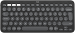 Juhtmevaba arvutiklaviatuur Logitech Pebble Keys 2 K380s, EN, grafiit v.